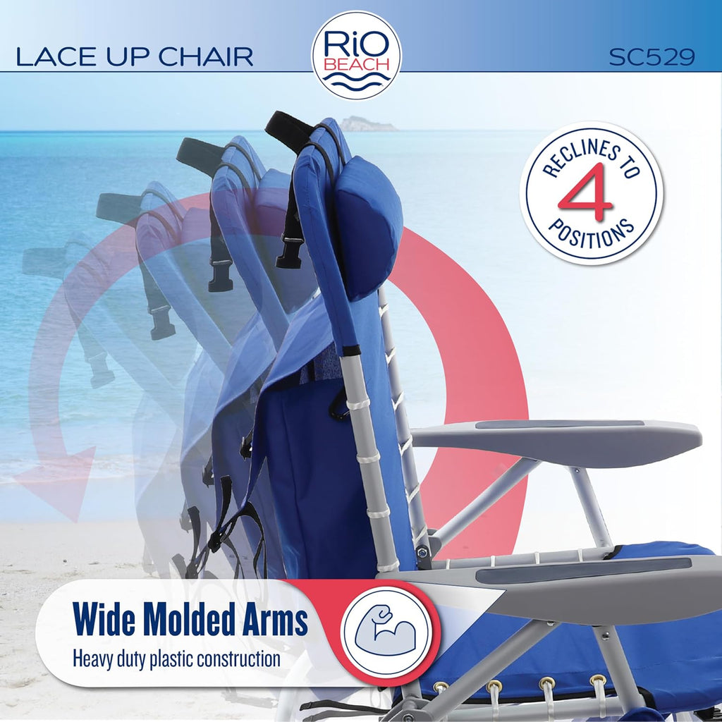 rio brands asc529 4-position backpack lace-up suspension folding, package contents