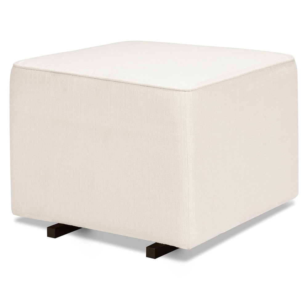 Davinci Universal Gliding Ottoman in Performance Cream Linen, Greenguard Gold...