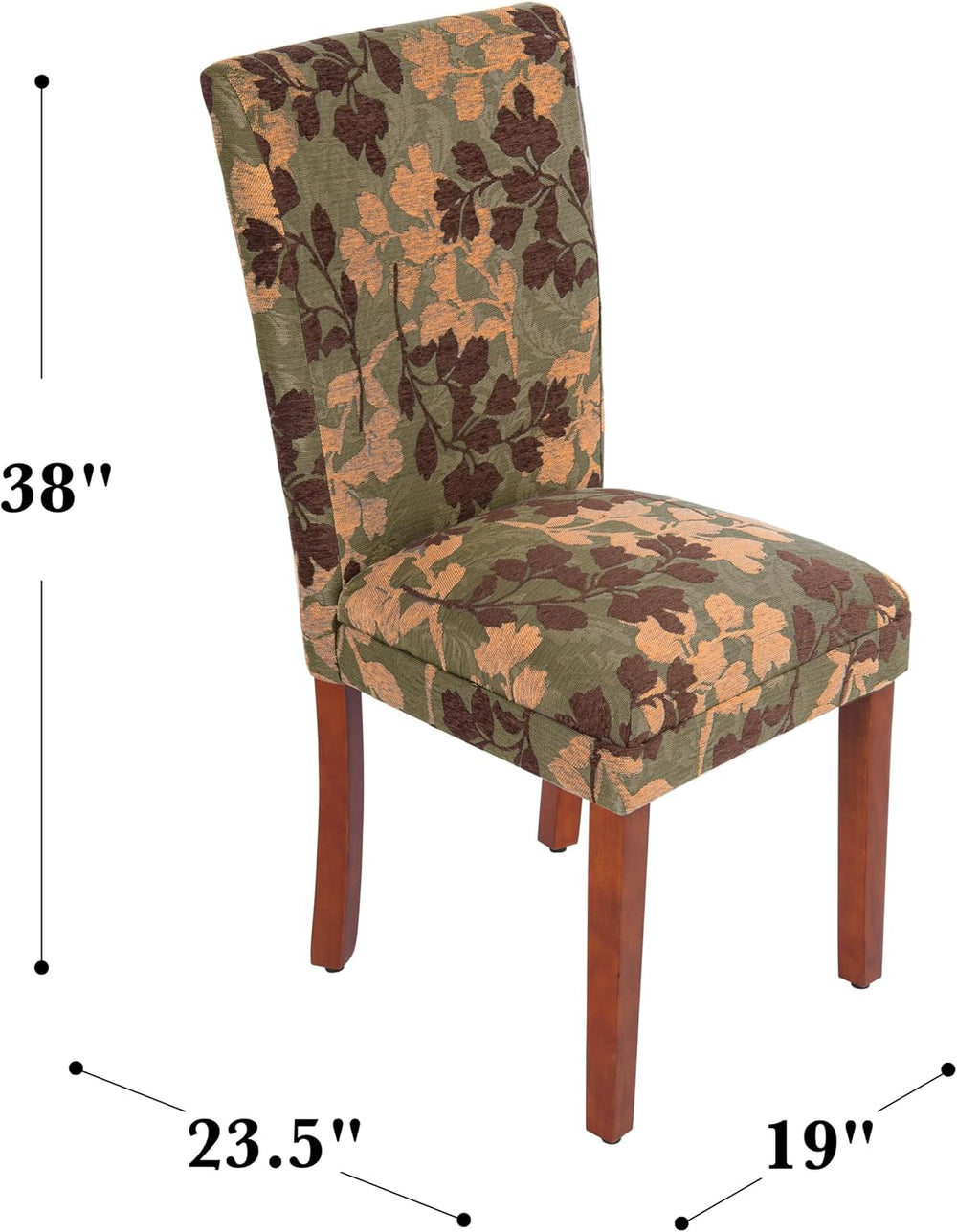 HomePop Parsons Dining Chair - Brown Woven (Single Pack)