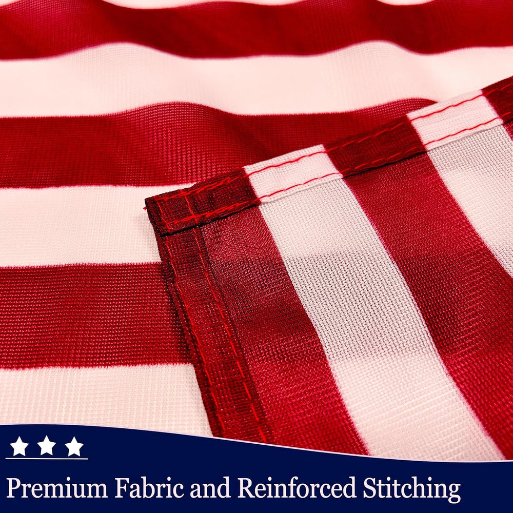 JRED 12 Pack Small American Flags on Stick, 12x18 Inch Handheld US Flags, wit...
