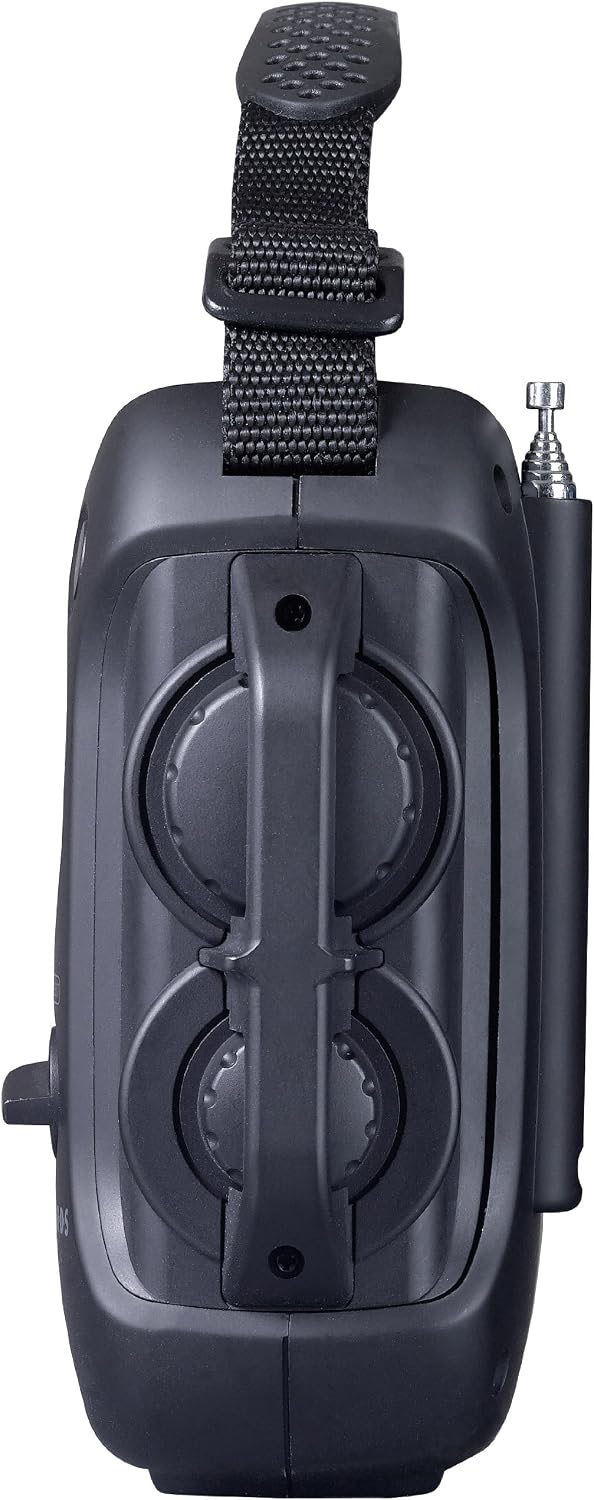Kaito Voyager Pro KA600 Digital Solar Dynamo Crank Wind Up AM/FM/LW/SW & ...