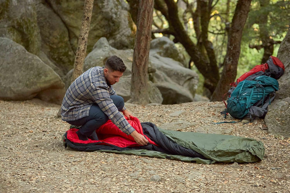 OmniCore Designs Mil-Spec 6-pc. Modular Sleeping Bag System 30F to -30F (Mumm...