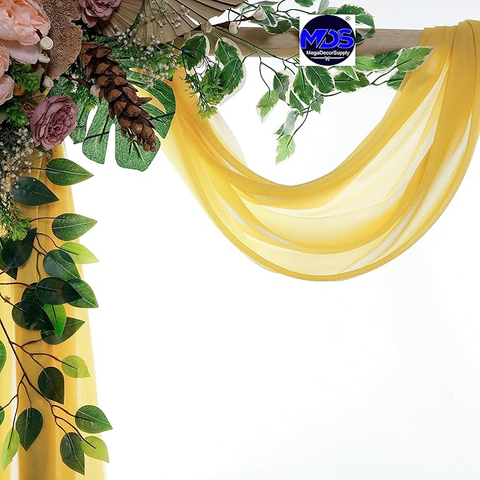 MDS Halloween Chiffon Draping Fabric - 1 Panel, 30" Wide x 100ft Long - ...