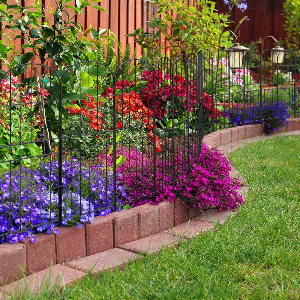 Decorative Garden Fence Fencing 36in (H) x 16ft (L) Animal Barrier for Dog