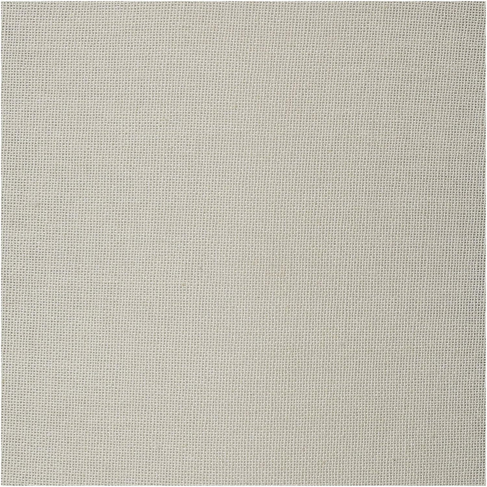 Goggins Large Ivory Linen Taupe Trim Lamp Shade 14x16x12 (Spider)