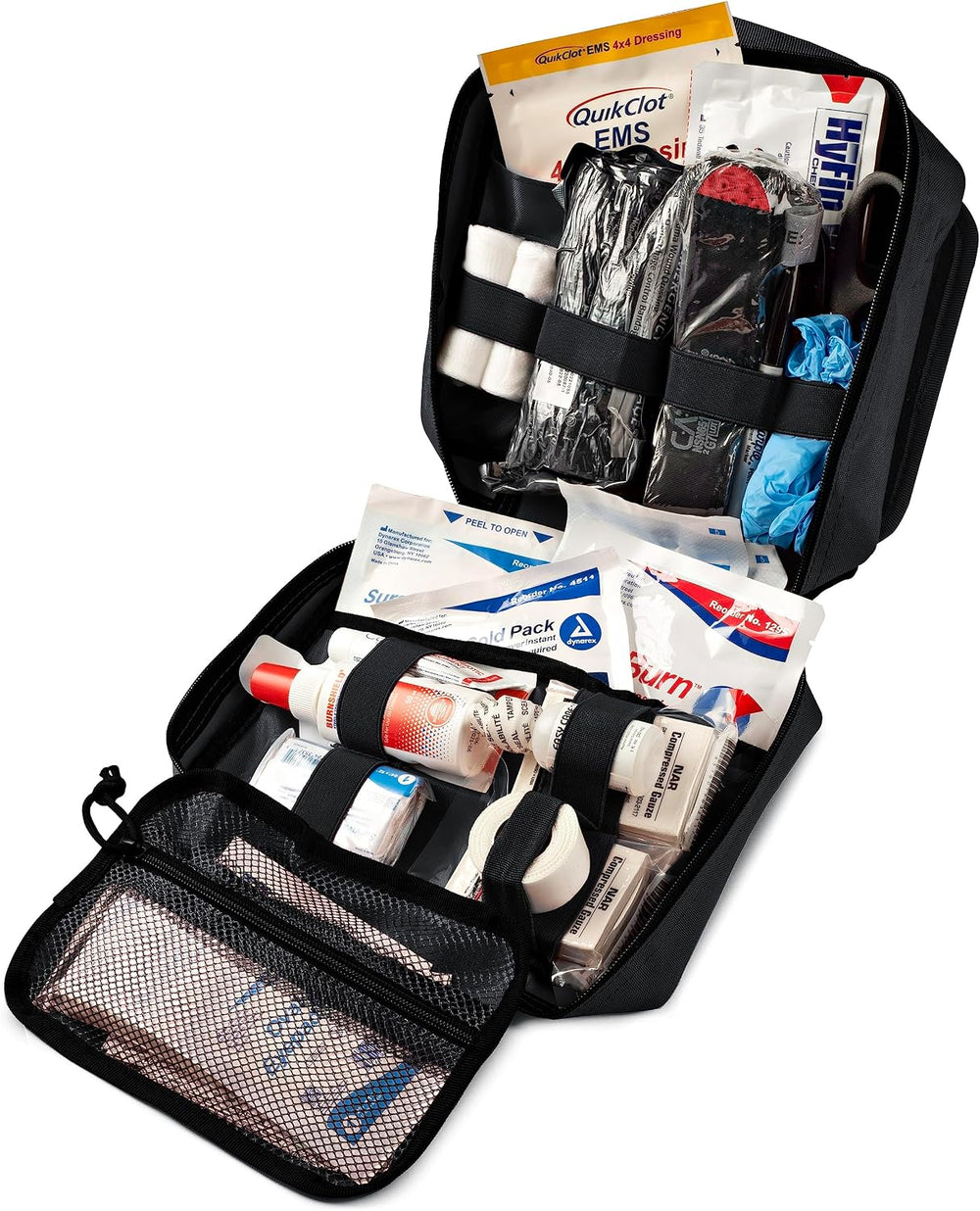 Scherber Vehicle IFAK Emergency Trauma Kit | 90+ Medical Supplies & Equip...