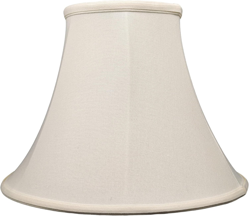 White Bell Lampshade, 6" x 13" x 10", Replacement Lamp shade, ...
