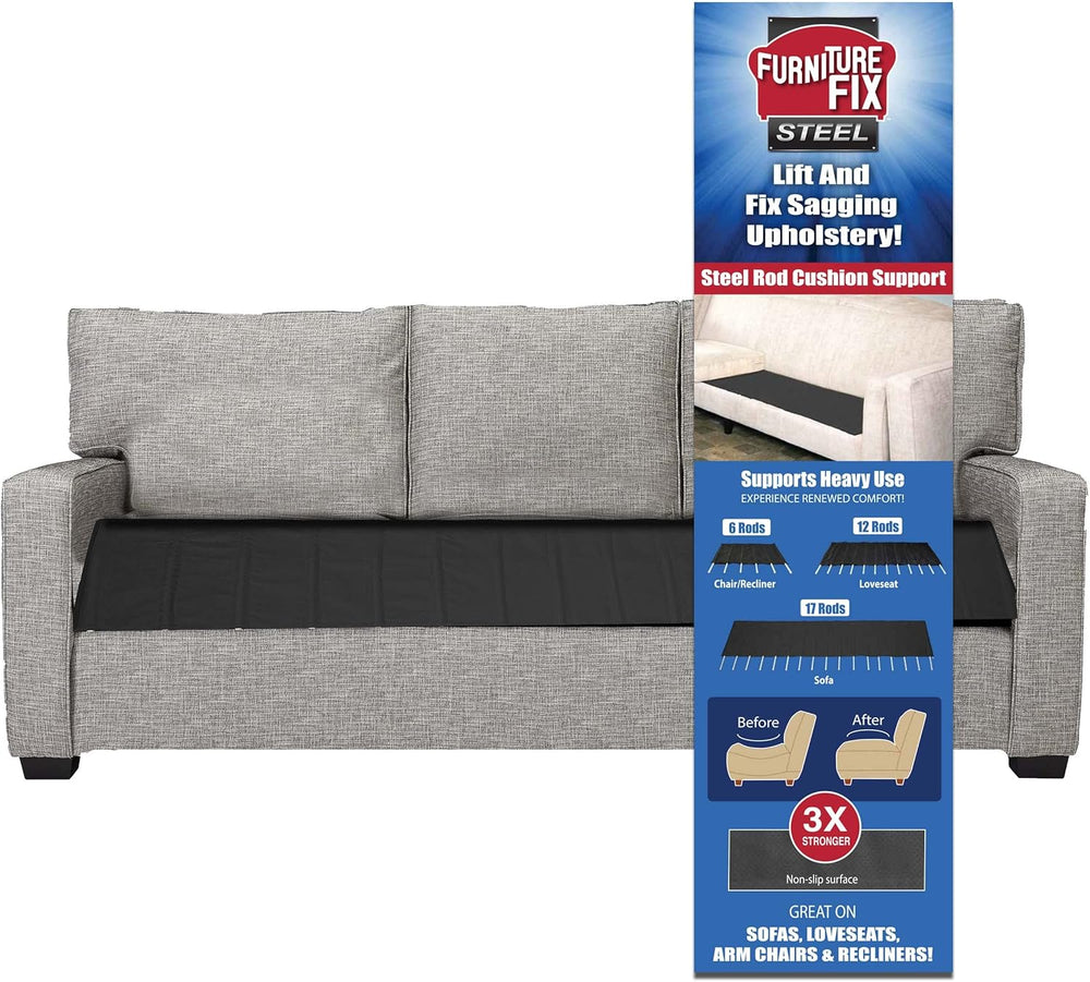 Furniture Fix Steel for Chair, Sofa, Loveseat, Mattress, or Couch-Cushion Sup...