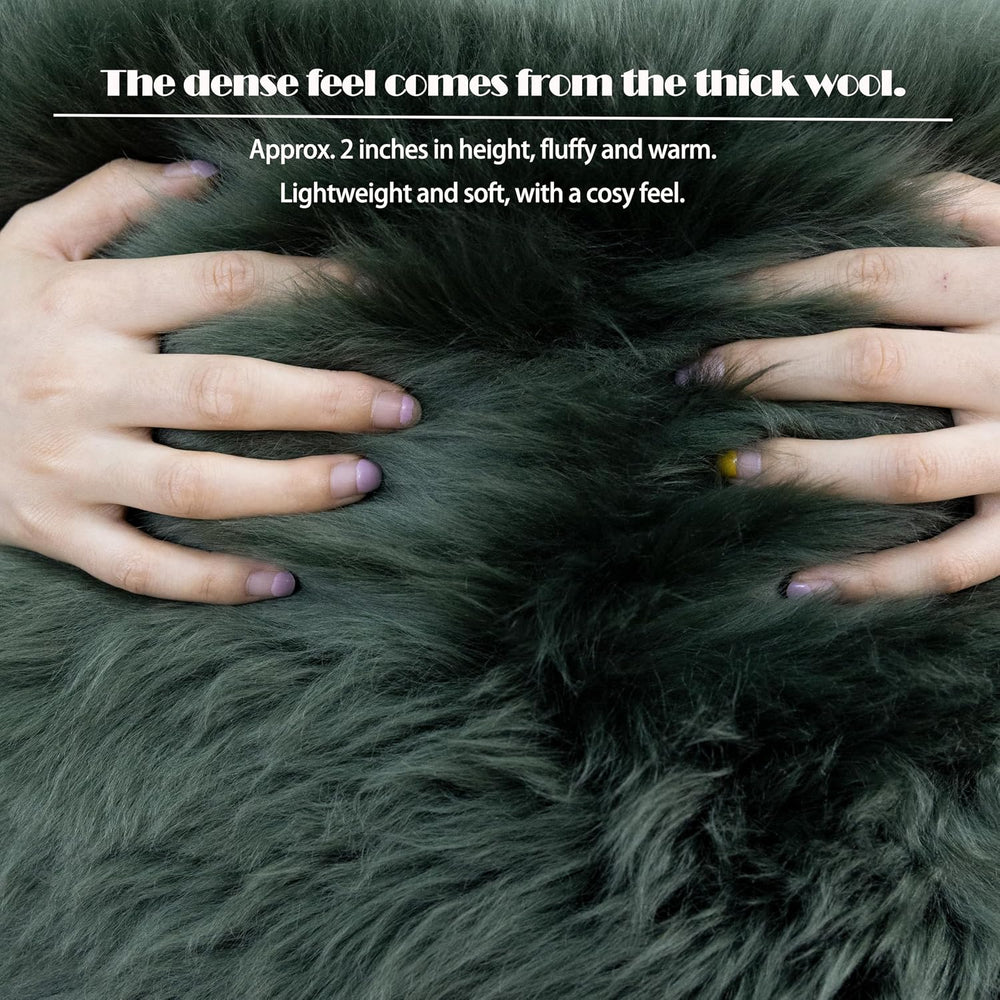 Luxury Soft Fur Sheepskin Fleece Cushion Cover Pillowcase Decorative Throw Pi...