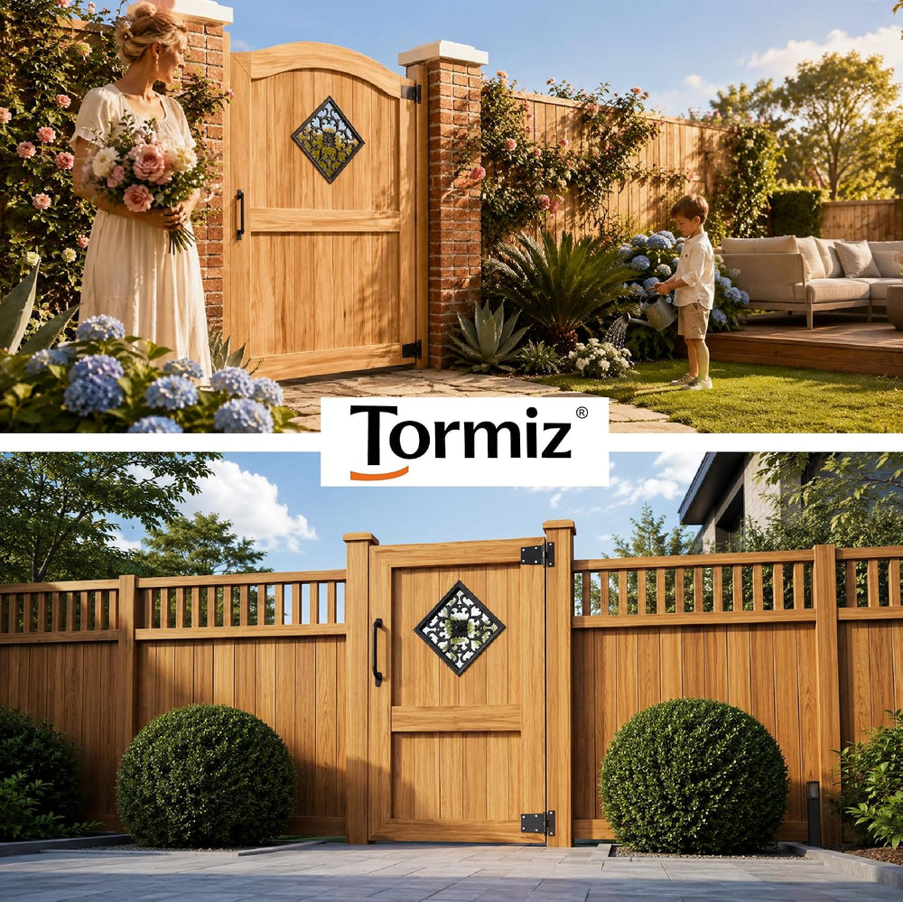 12.5 Inch Square Fence Gate Decorative Insert – AD-42 Cast Aluminum Ornamenta...