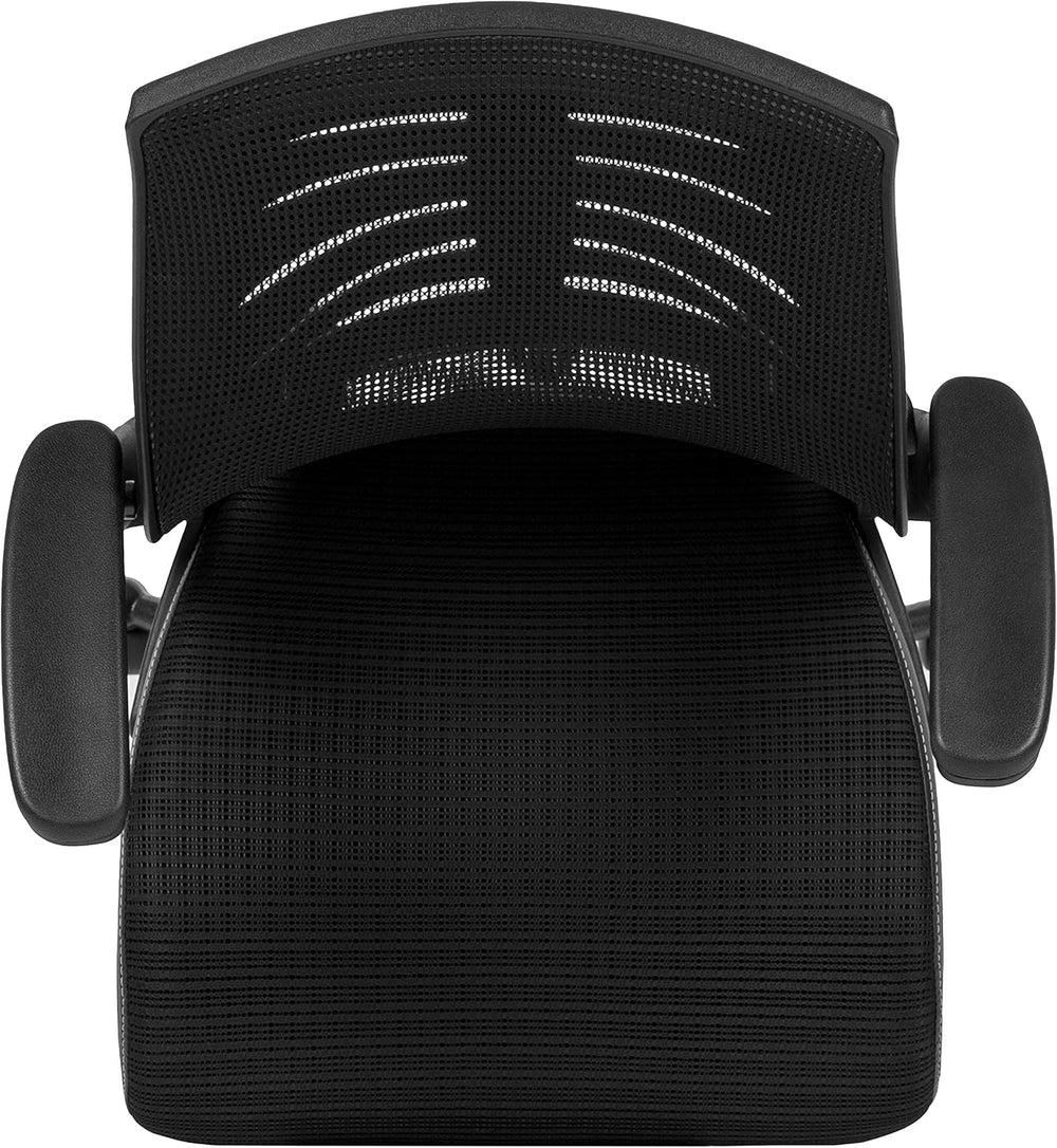 Flash Furniture Kale High-Back Ergonomic Mesh Office Chair with Flip-Up Arms ...