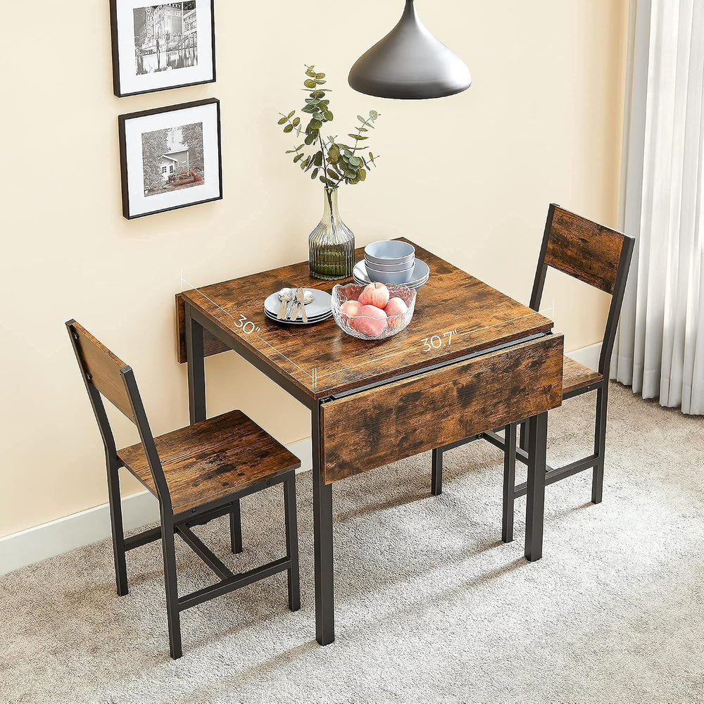 VASAGLE Folding Dining Table, Kitchen Table