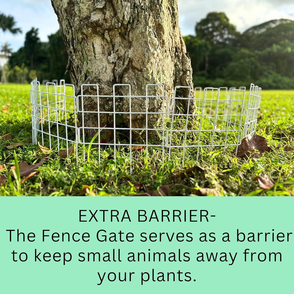 ShopLaLa Garden Fence Animal Barrier (10 Panels) 12inx16.5in Dog Fences