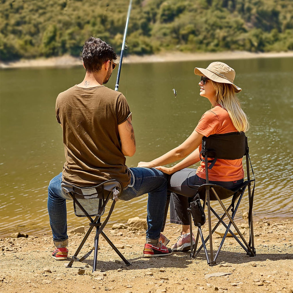 portal extra large quick folding tripod stool with, close-up detail