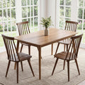 DUHOME Windsor Wooden Dining Chairs Set of 4, Spindle Back Dining Chairs
