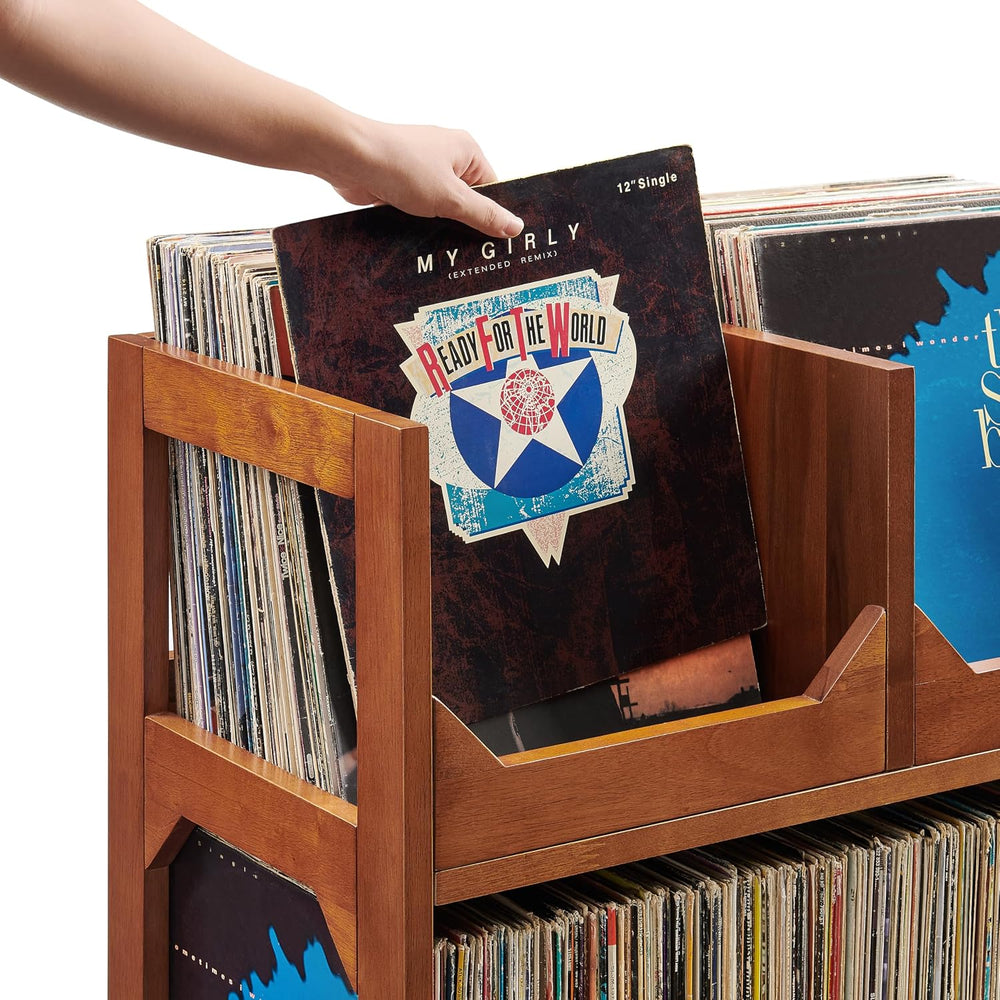 Crosley Furniture Asheville Medium Record Stand
