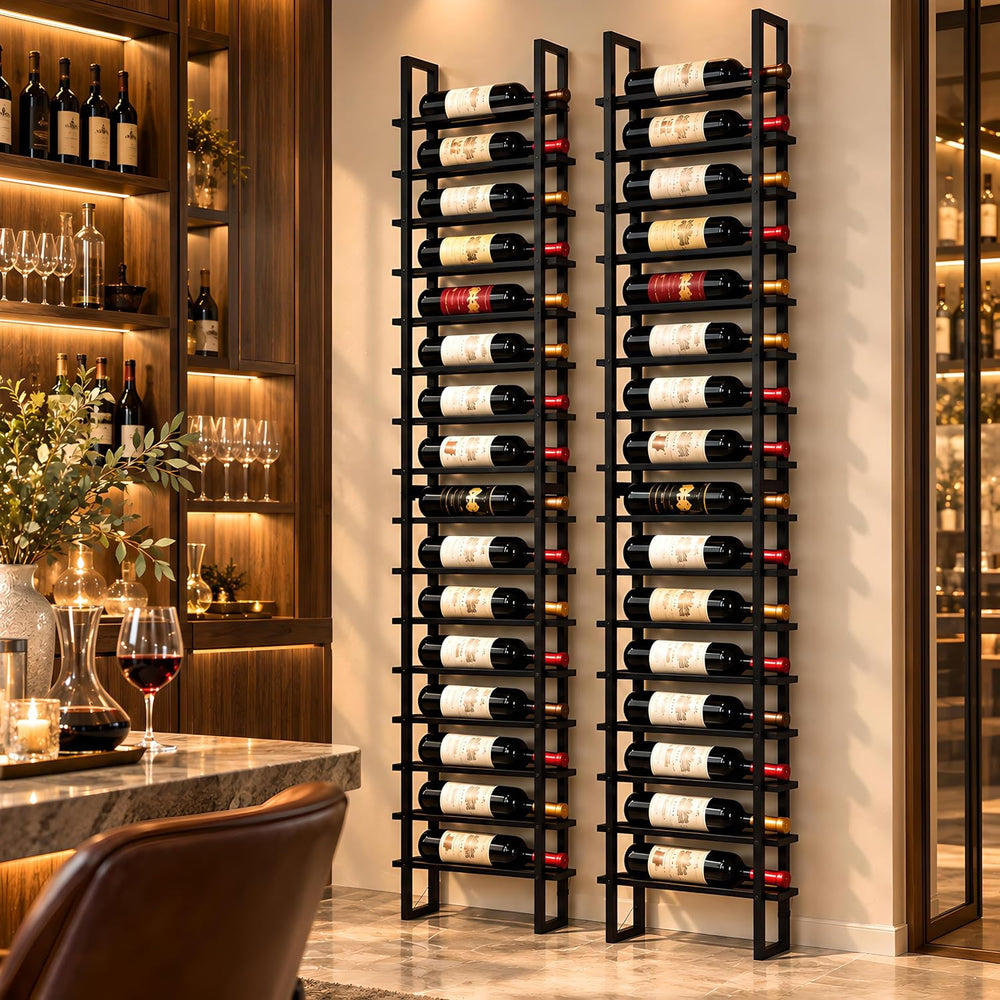 16 Bottle Wall Mount Wine Rack