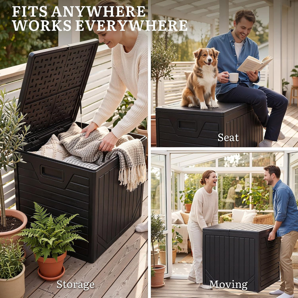 YITAHOME 150 Gallon Large Outdoor Deck Box