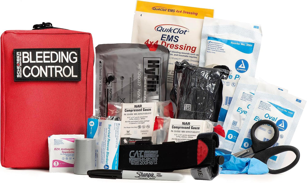 Scherber Public Access Bleeding Control Kit | Trauma Equipment, First Aid Sup...