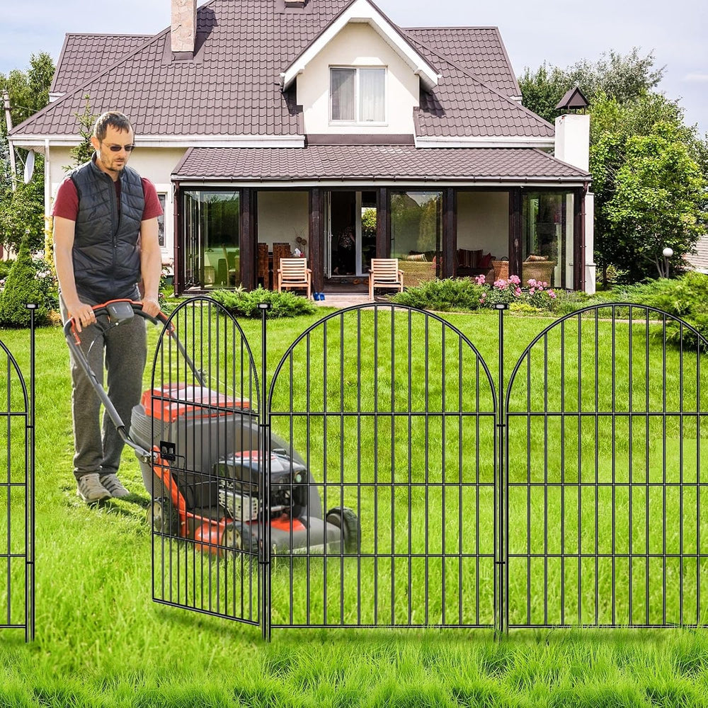 ADAVIN Garden Fencing 36 inch High, 22 Panels Dog Fence Outdoor for Yard, 48F...