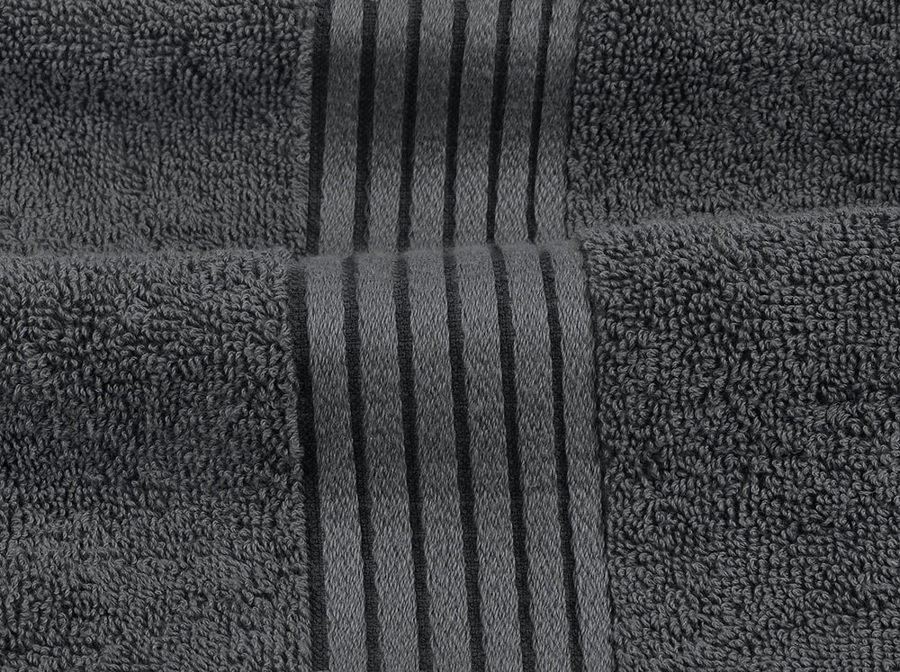 Utopia Towels 8 Piece Premium Towel Set, 2 Bath 2 Hand 4 Wash, Grey