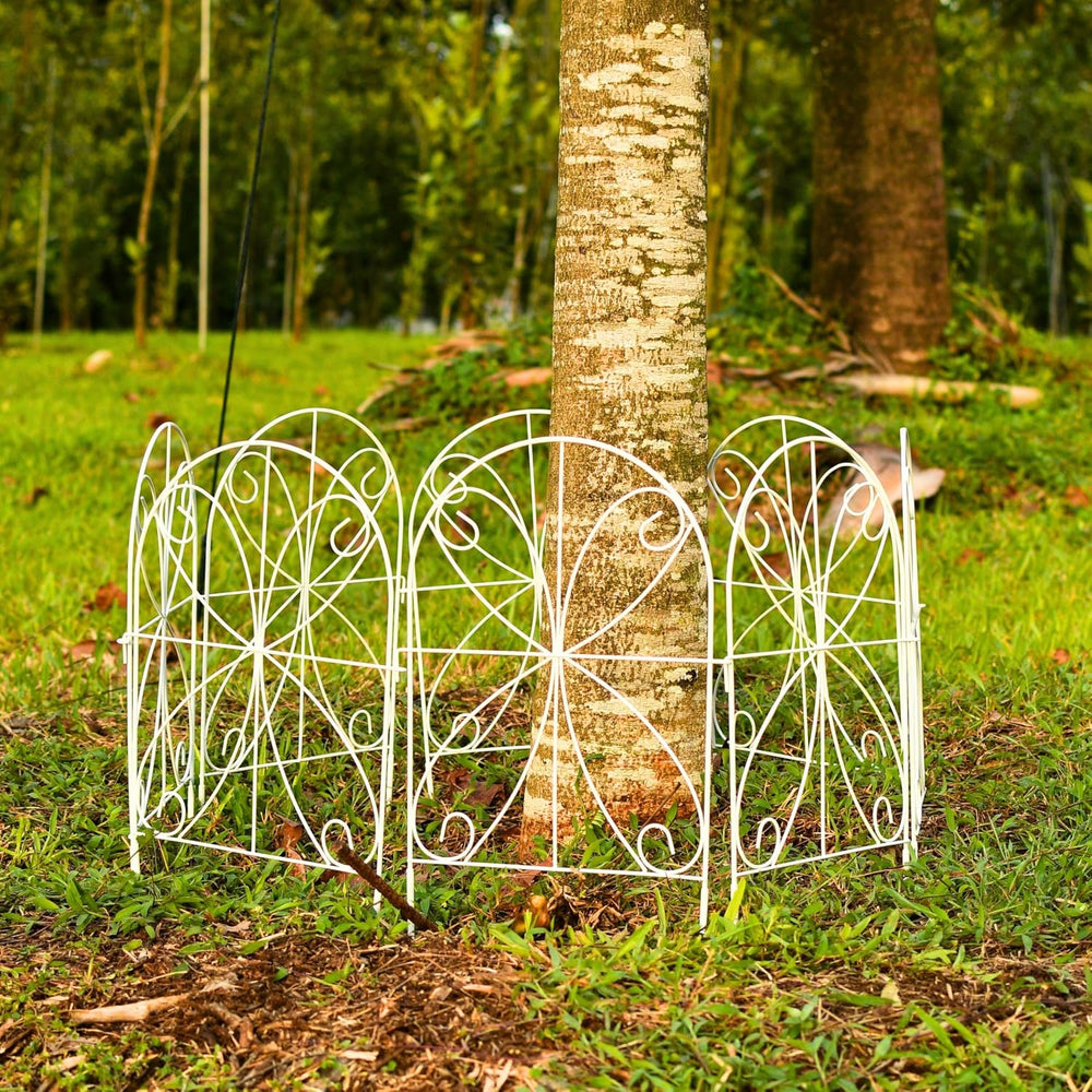 ShopLaLa Animal Barrier Fence (10 Panels) 12x24in Decorative Metal Fences