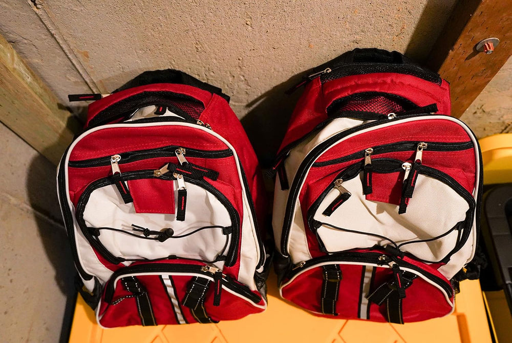 Blue Seventy-Two - Pro Series - Red Deluxe 72 Hour Emergency Backpack Surviva...