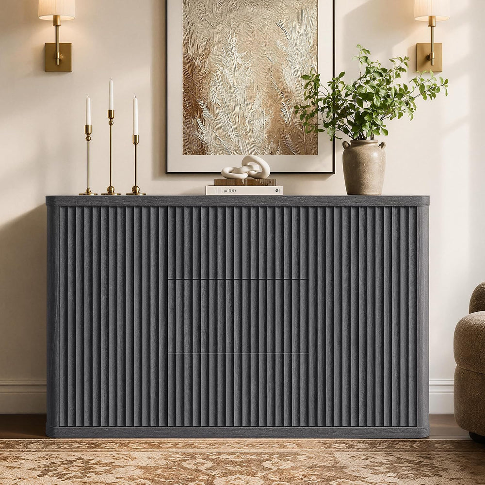 SICOTAS Buffet Cabinet with Storage 54.7" Large Modern Accent Storage Ca...
