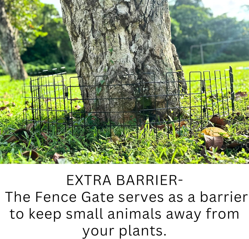 ShopLaLa Garden Fence Animal Barrier (10 Panels) 12inx16.5in Dog Fences