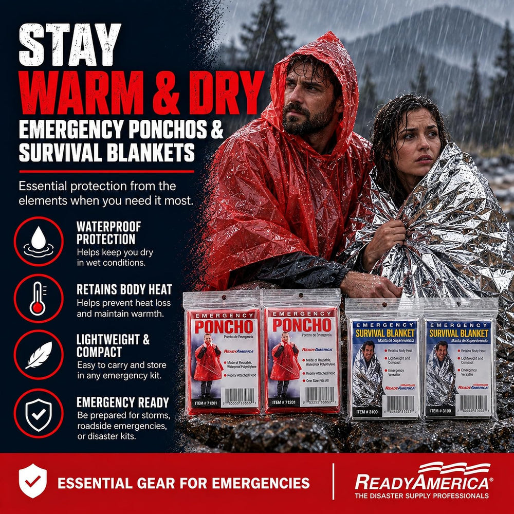 Ready America 70287 Tornado Emergency 2-Person 3-Day Backpack