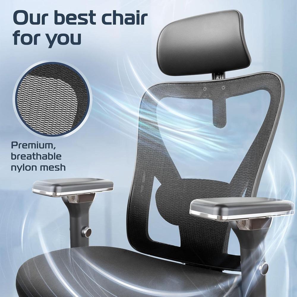 Ergonomic Office Chair Comfy [#1 in Tests]