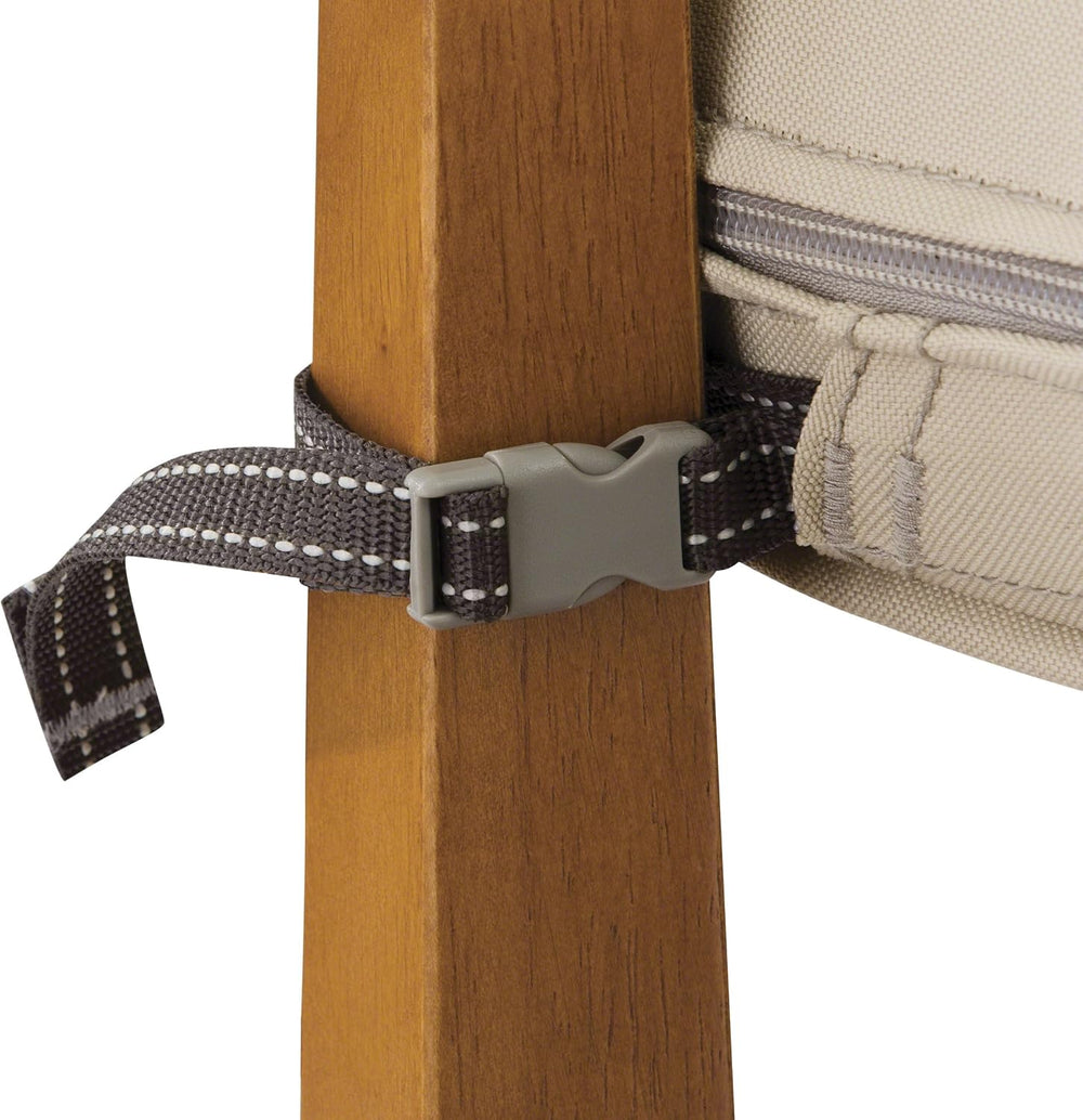 Classic Accessories Montlake Water-Resistant 19 x 19 x 3 Inch Square Outdoor ...