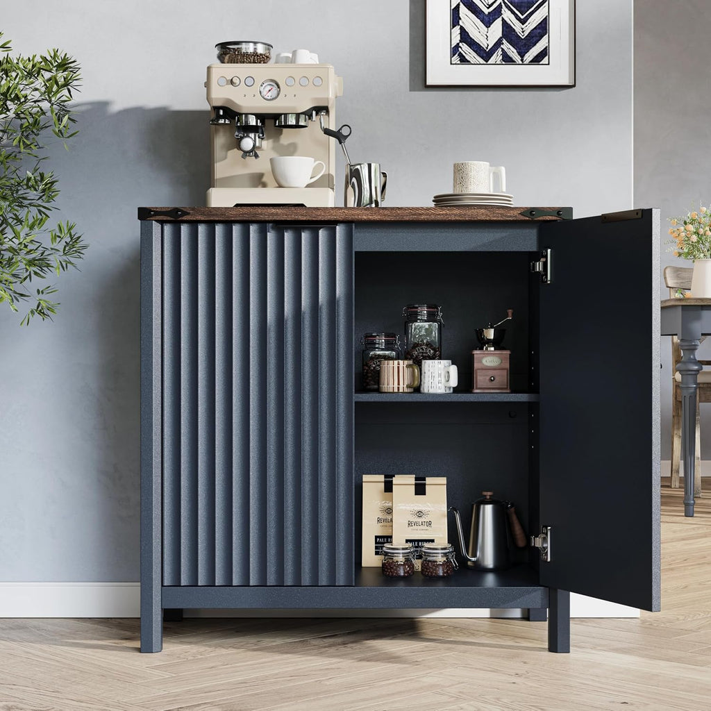 BuildHom 32" Sideboard Buffet Cabinet with Storage, Coffee Bar Cabinet