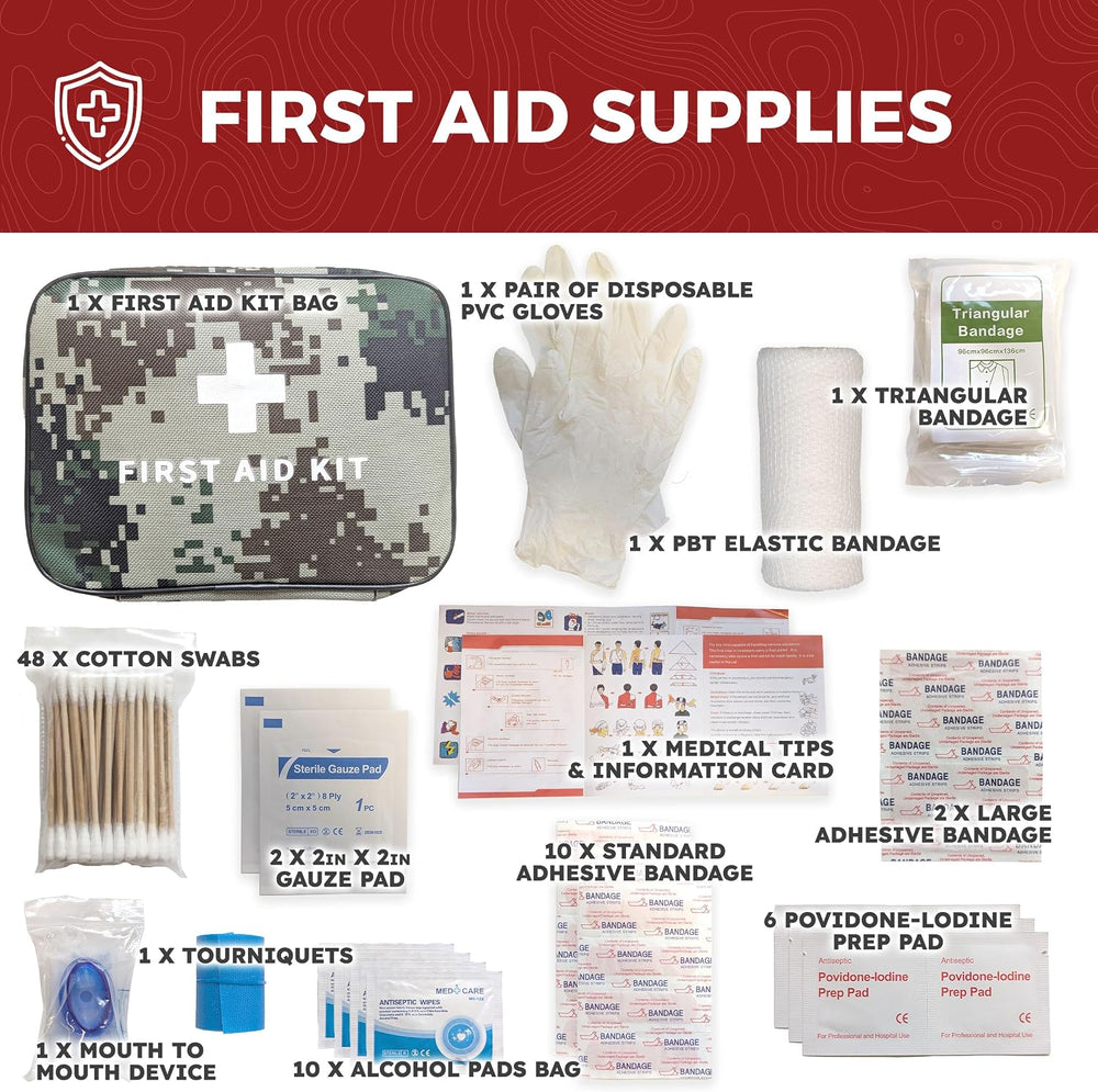Sirius: Pre-Packed Bug Out Bag - 72 Hour Kit for 2 People - Bugout Backpack S...