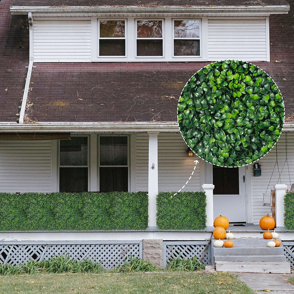 Artificial Ivy Privacy Fence Screen, 40"x140" (39 SQFT) 4-Layer Leaf