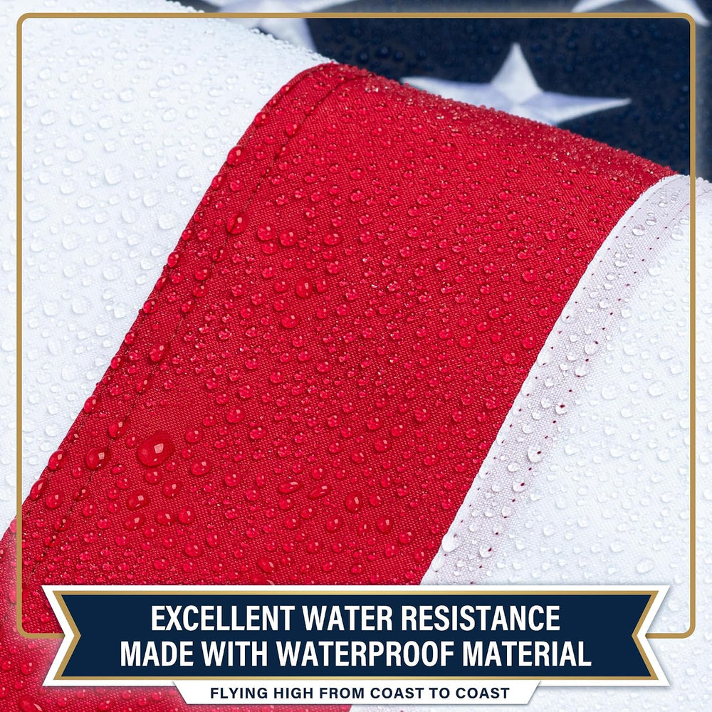 XIFAN Premium American Flag 5x8 Ft for Outside, Heavy Duty Large Nylon US Fla...