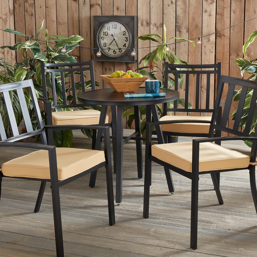 Indoor/Outdoor Chair Pads in Sunbrella Fabric – 17''x17'' Pat...