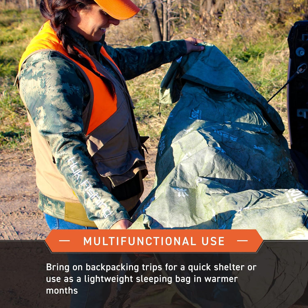 SOL Escape Bivvy with Hood - Emergency Preparedness Blanket - Reflects Up to ...