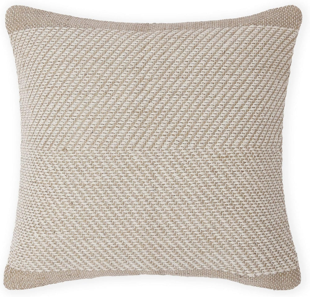 · REDEARTH · Boho Textured Handwoven Throw Pillow Cases - Artisanal Chevron
