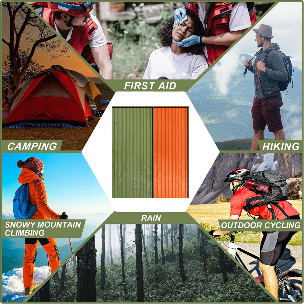 Preboun 20/50/70 Pcs Emergency Sleeping Bag Survival Bivy Sack