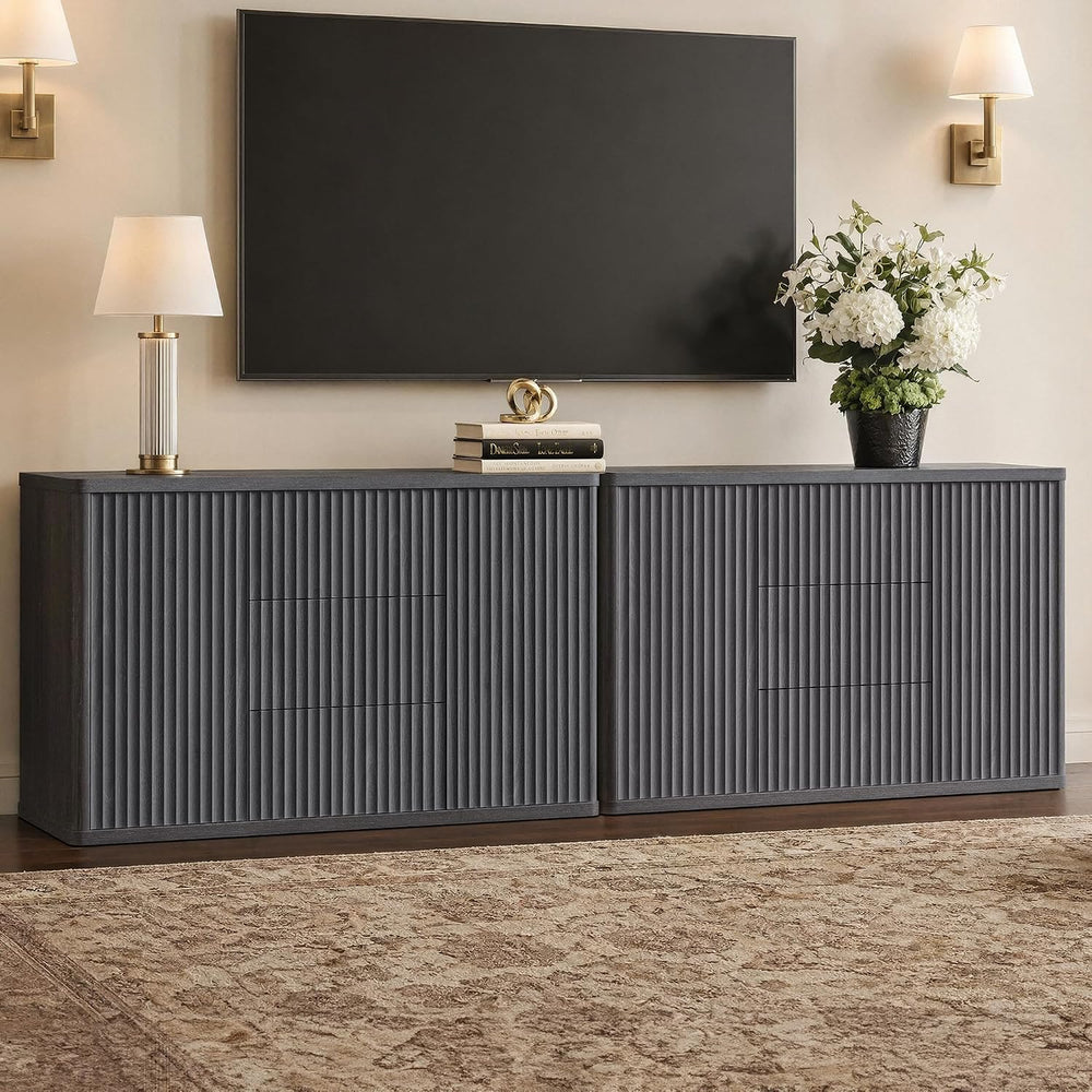 SICOTAS Buffet Cabinet with Storage 54.7" Large Modern Accent Storage Ca...