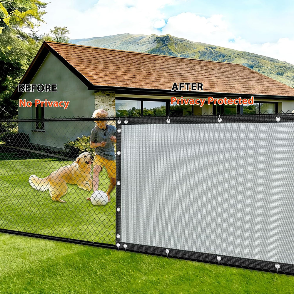 6FT X 50FT Privacy Fence Screen Heavy Duty 180 GSM Outdoor Privacy Screen Win...