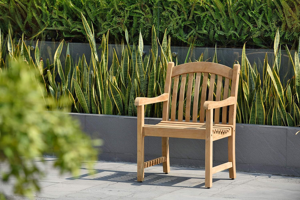 Amazonia Newcastle 9-Piece Outdoor Rectangular Dining Table Set | Certified T...