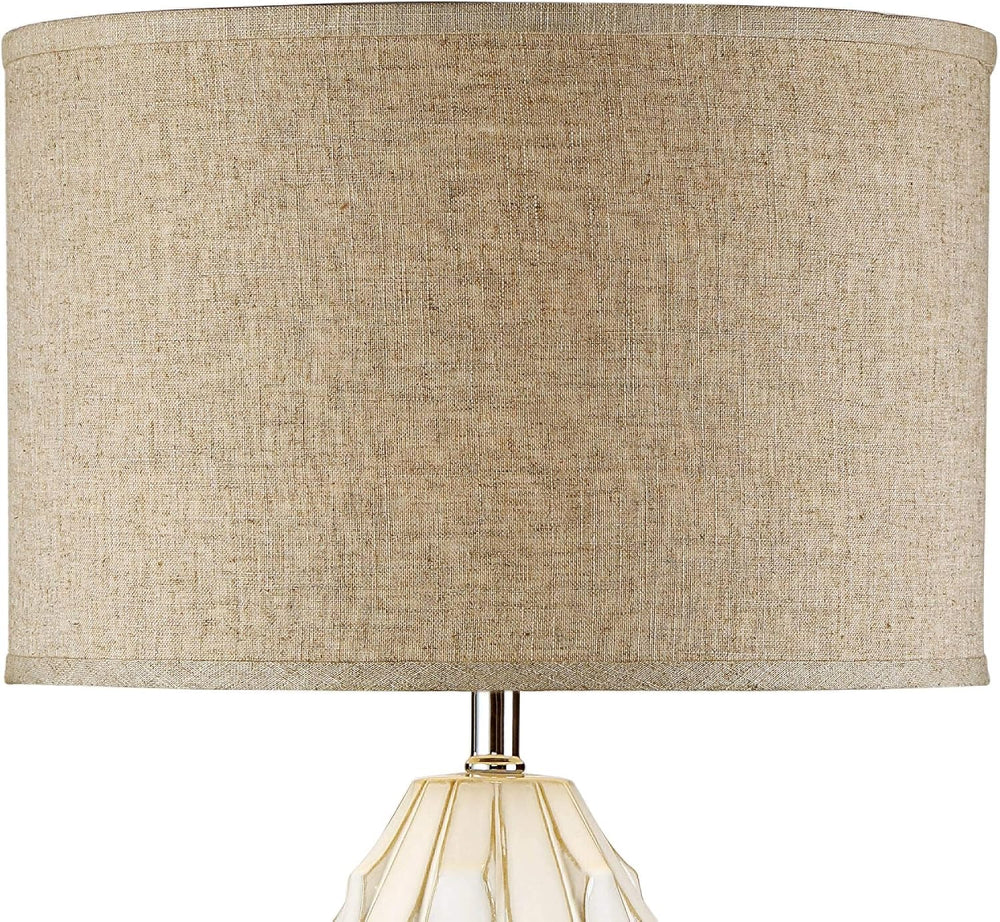 Cosgrove 32 3/4" Large Table Lamp Oval White Ceramic Modern