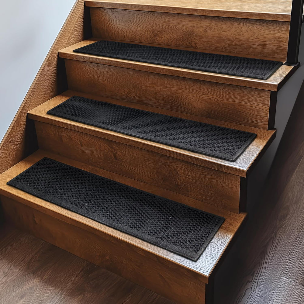 Mohawk Home Indoor Outdoor 4 Pack (0' 9" x 2' 11" Stairtrea...