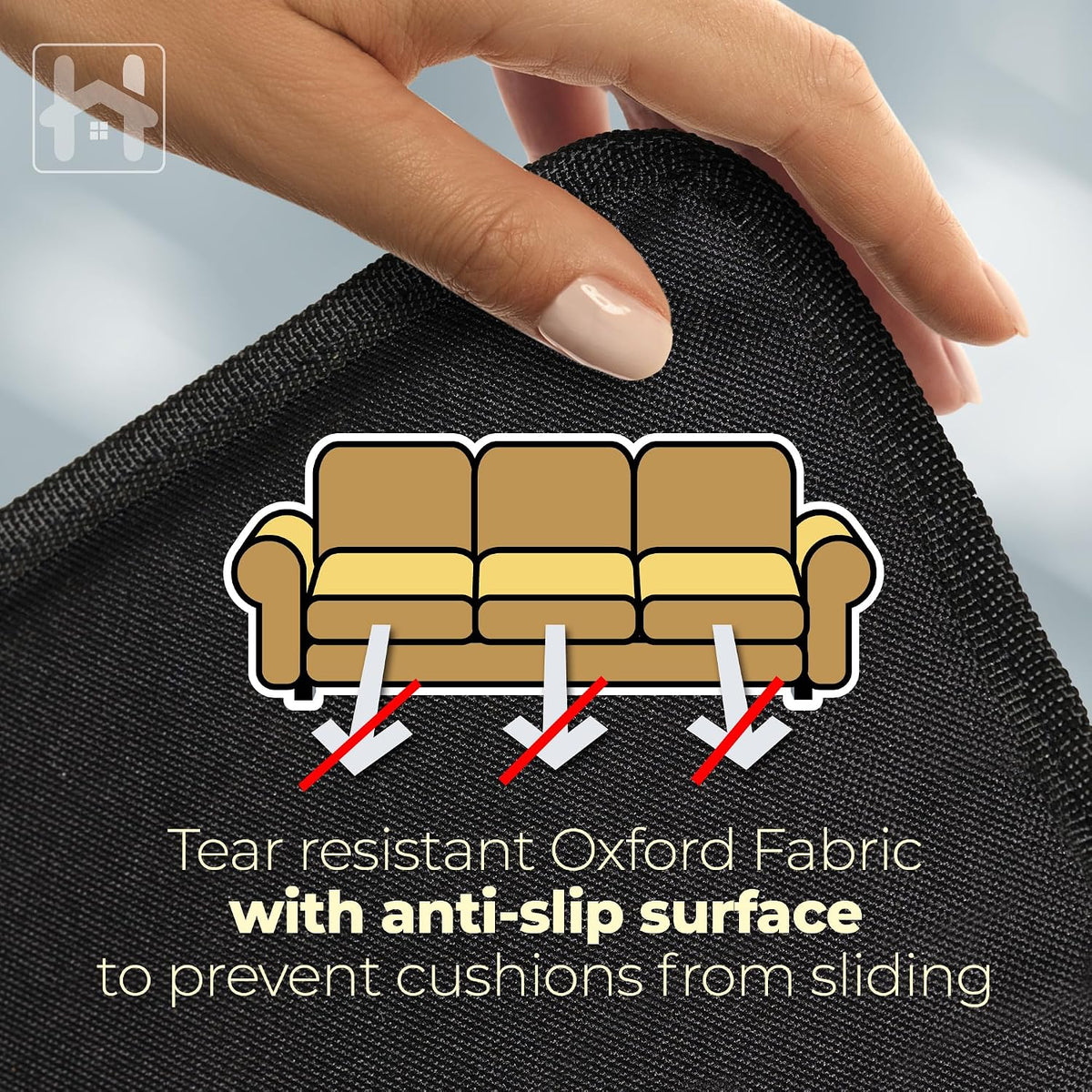 Heavy Duty Couch Cushion Support Board for Sagging Sofa Cushions (21"x72")