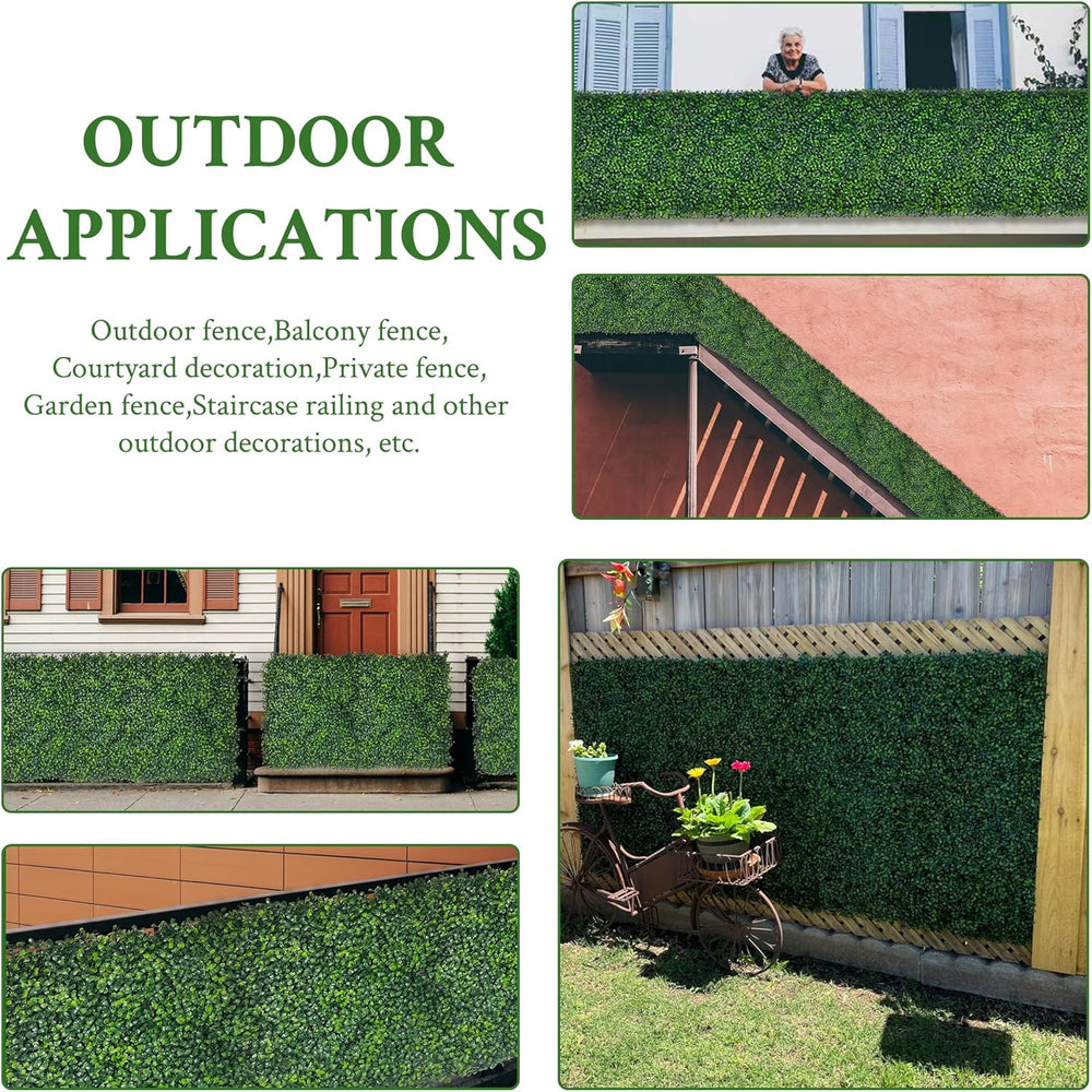 Artificial Ivy Privacy Fence Screen, 40"x140" (39 SQFT) 4-Layer Leaf