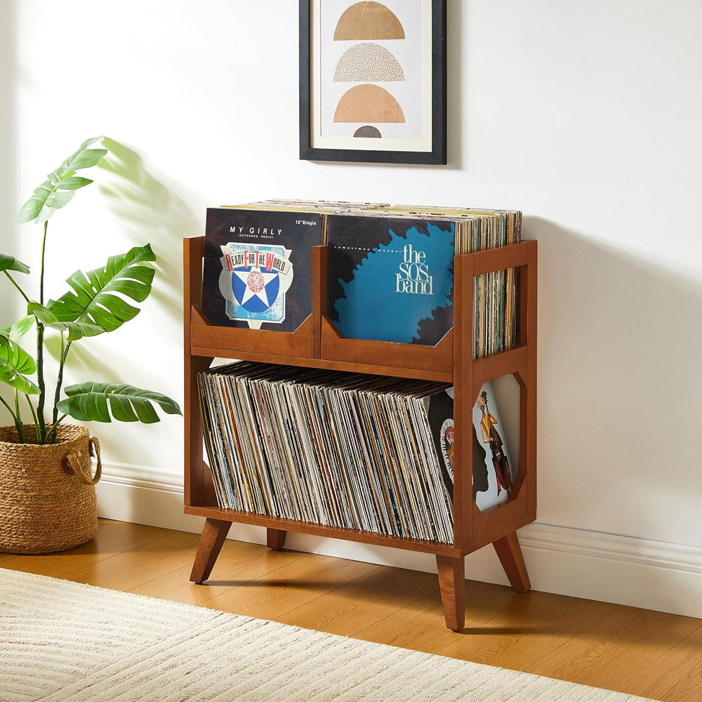 Crosley Furniture Asheville Medium Record Stand