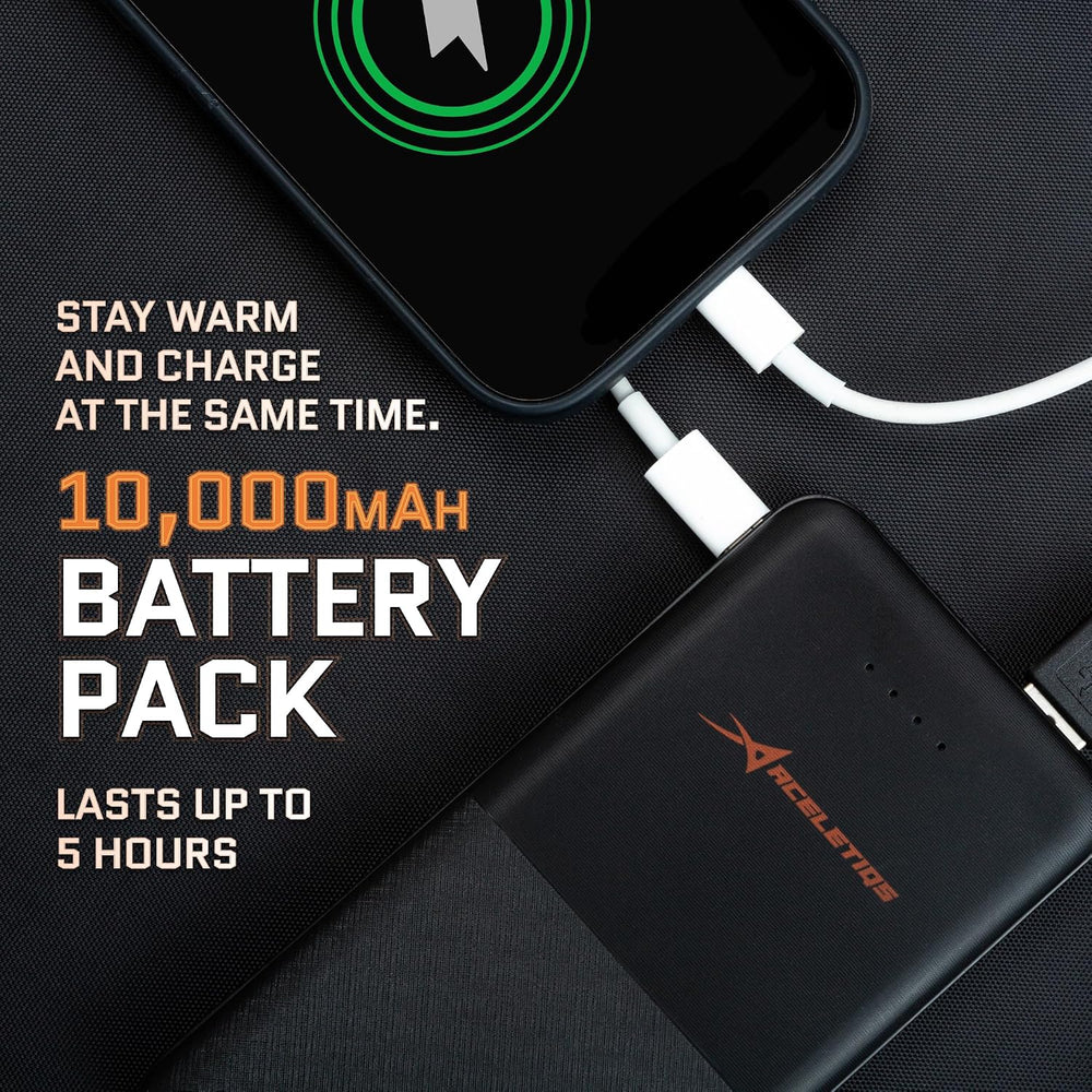 Heated Stadium Seats for Bleachers with Back Support – USB Battery Included -...
