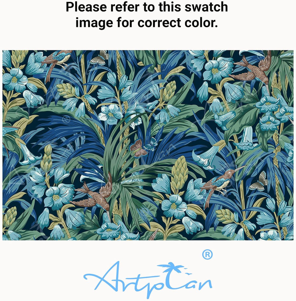 ARTPLAN 44x21 Outdoor High Back Adirondack Patio Cushion 4 Pack,Floral
